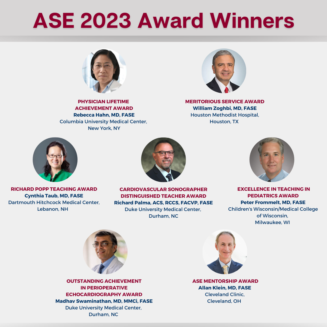 Announcing ASE’s 2023 Award Winners